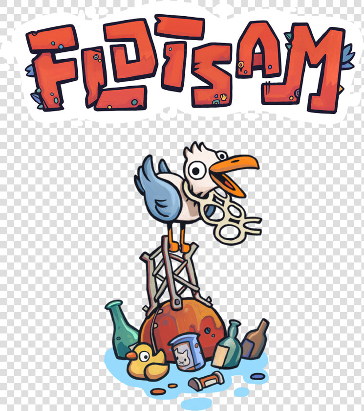 Seagull Flotsam Withlogo   Flotsam Game Png  Transparent PngTransparent PNG