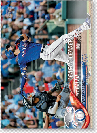 2018 Topps Series 1 Baseball Joey Gallo Base Poster   Duathlon  HD Png DownloadTransparent PNG