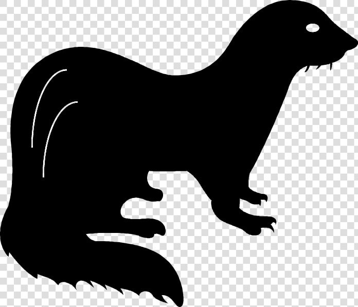 Ferret Silhouette Clip Art   Ferret Clip Art  HD Png DownloadTransparent PNG