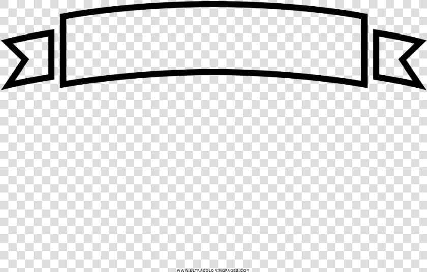 Ribbon Banner Coloring Page   Faixa Desenho Png  Transparent PngTransparent PNG