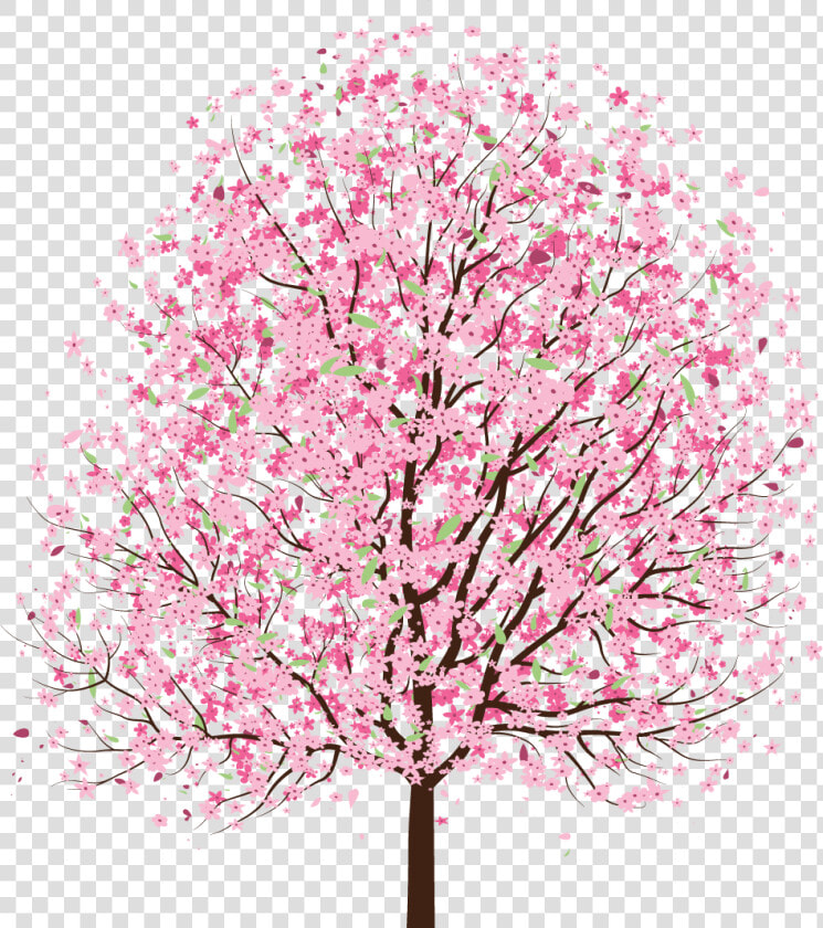 Balcony With Flowers   Japanese Cherry Blossom Tree Png  Transparent PngTransparent PNG