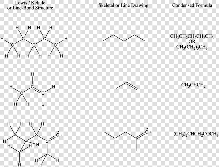 Lewis Structure Vs Line Structure  HD Png DownloadTransparent PNG