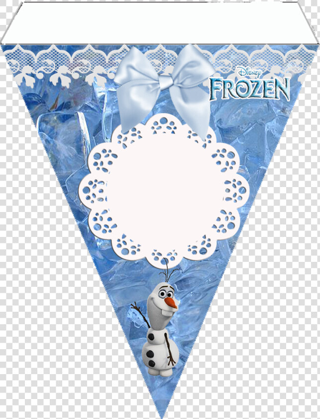 Banderín     Frozen Birthday Banner Printable  HD Png DownloadTransparent PNG