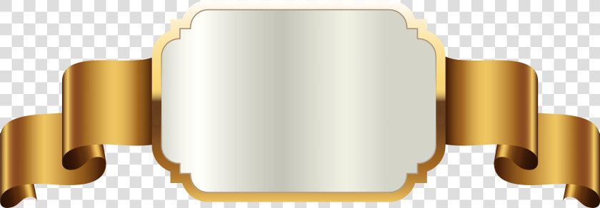 Gold Label Template Transparent Png Clip Art Image   Transparent Background Gold Label Template  Png DownloadTransparent PNG