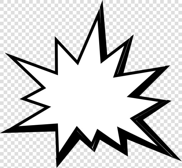 Pow White Clip Art   Comic Book Bubble Png  Transparent PngTransparent PNG