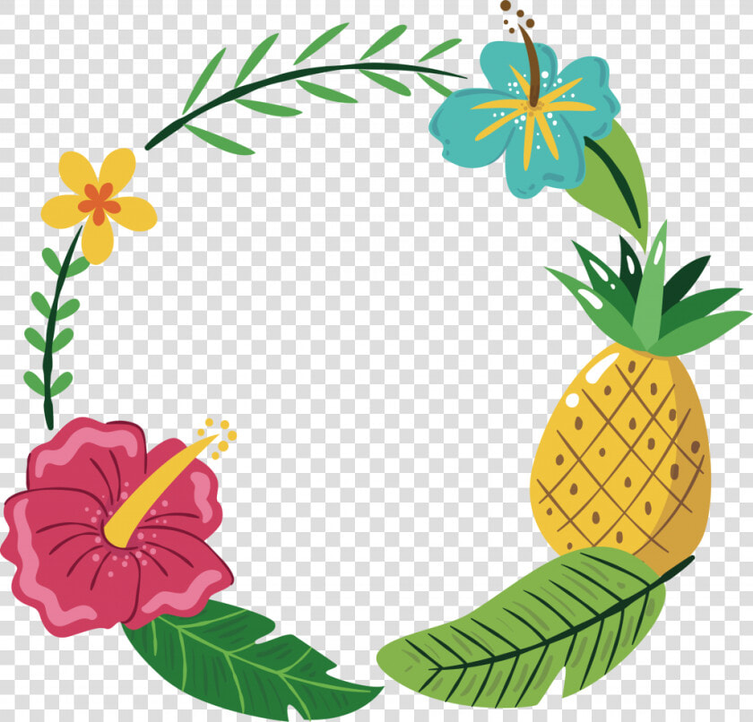 Pineapple Decoration Unique Pineapple Icon Yellow Pineapple   Marcos De Piña  HD Png DownloadTransparent PNG