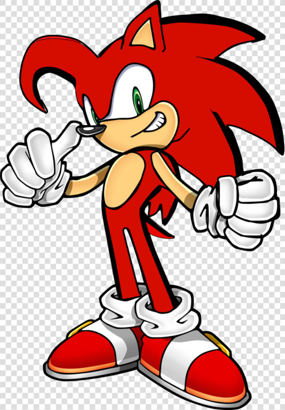 Sonic The Hedgehog Clipart Red   Sonic The Hedgehog Red  HD Png DownloadTransparent PNG