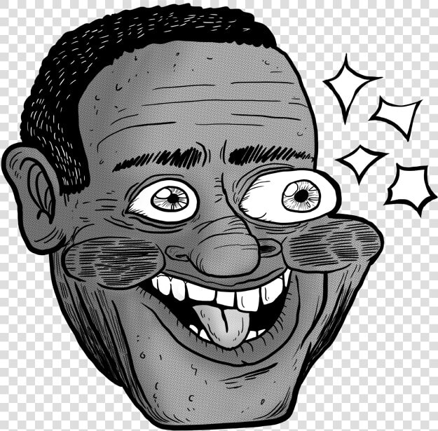 Face Facial Expression Nose Black And White Cartoon   Drawing  HD Png DownloadTransparent PNG