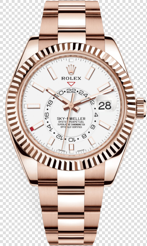 Rolex Sky dweller 326935 White Dial   Rolex Sky Dweller White  HD Png DownloadTransparent PNG