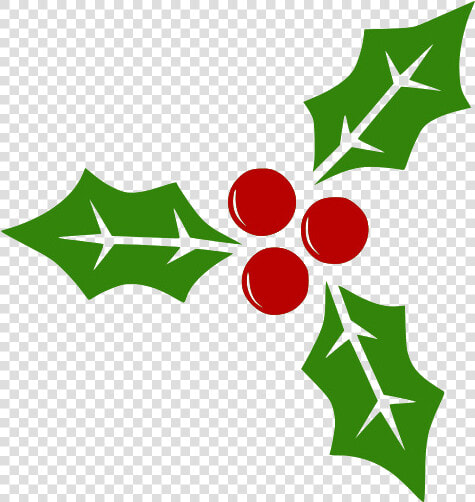 Holly Leaf Berry American Common Green Transparent   5 Days Til Christmas  HD Png DownloadTransparent PNG