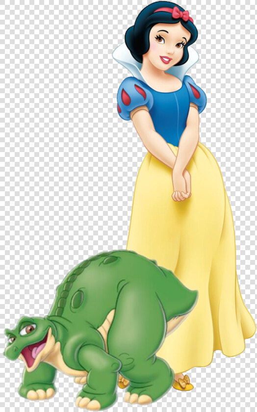 Spike And Snow White By Dinoboted   Snow White Dress Cartoon  HD Png DownloadTransparent PNG