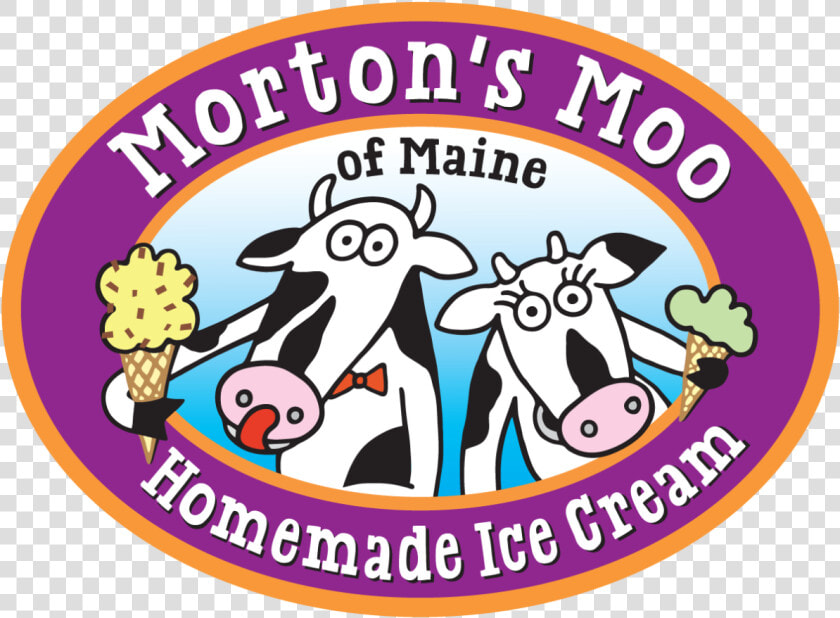 Morton S Moo Homemade Ice Cream   Complete Runner Flint Logo  HD Png DownloadTransparent PNG