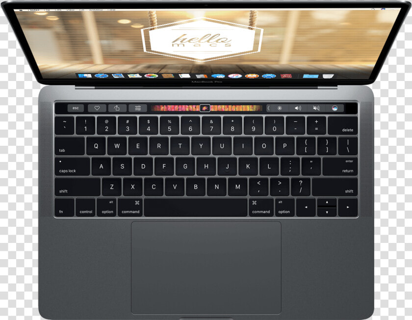 Macbook Pro Retina Touchbar 2017  HD Png DownloadTransparent PNG