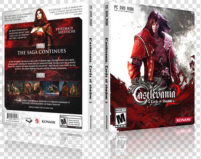 Lords Of Shadow 2 Box Art Cover   Castlevania Lords Of Shadow 2 Cover Pc  HD Png DownloadTransparent PNG