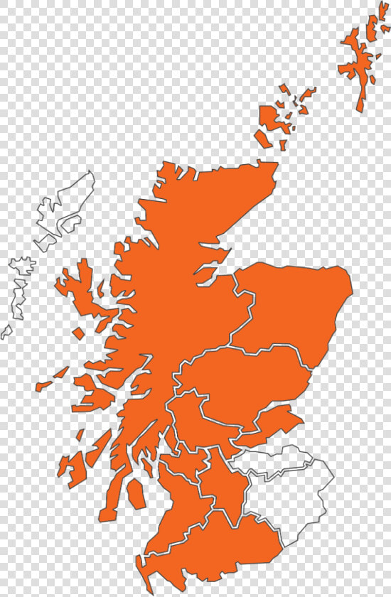 Scotland Map 2019   Clydebank On Uk Map  HD Png DownloadTransparent PNG