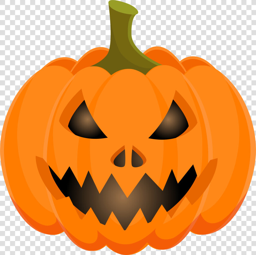 Calabaza   Scary Jack O Lantern Clipart  HD Png DownloadTransparent PNG