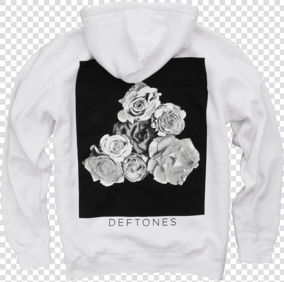 Roses White Pullover Sweatshirt   Deftones Vinyl Collection  HD Png DownloadTransparent PNG