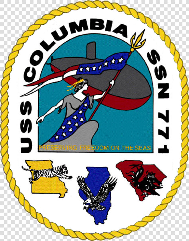 Uss Columbia Ssn 771  HD Png DownloadTransparent PNG