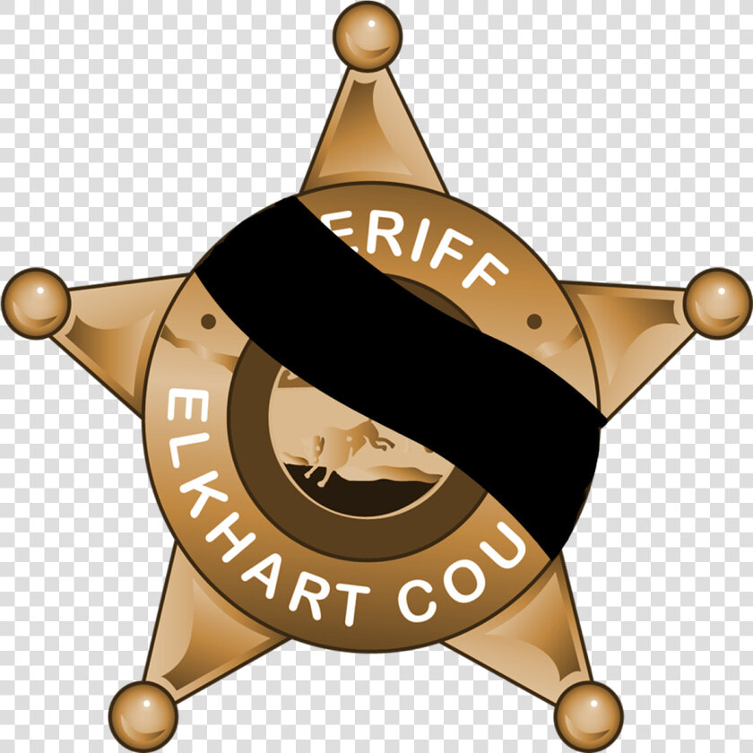 Elkhart County Sheriff Badge   Cartoon  HD Png DownloadTransparent PNG