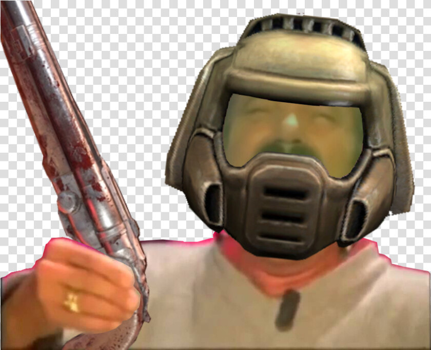 Lien Direct  2017 32 7 1502644000 Risitas Doomguy Shotgun   Doomguy Rip And Tear Png  Transparent PngTransparent PNG