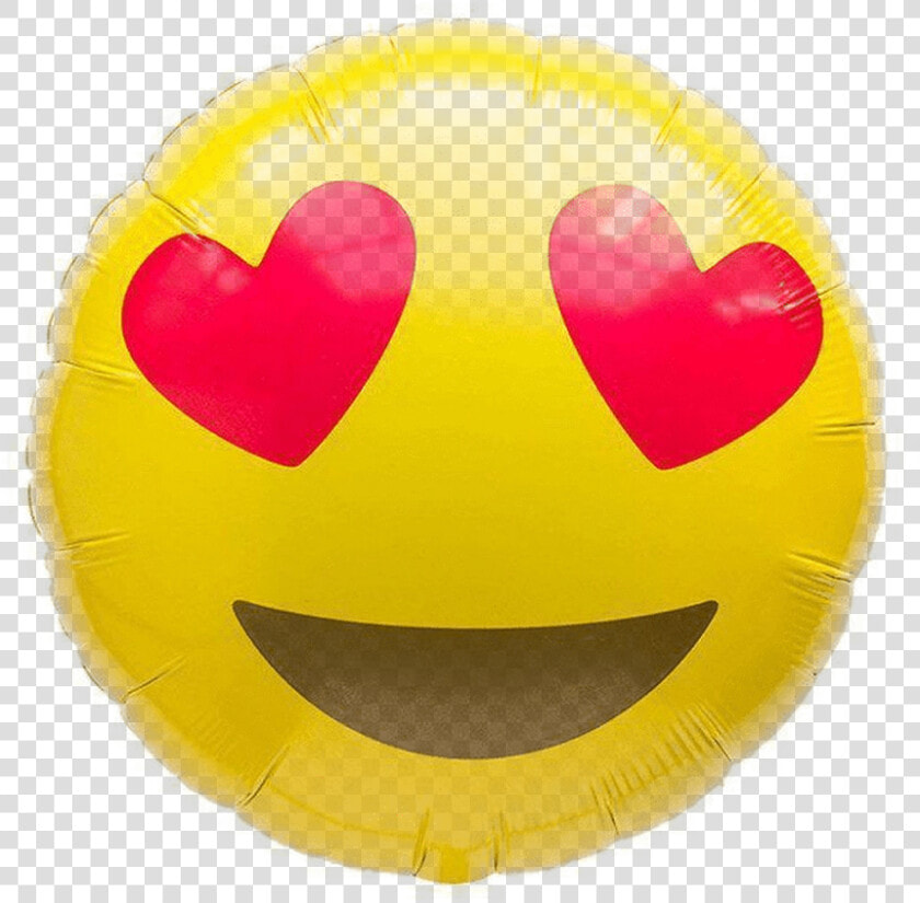 Clearance 45cm Emoji Face  amp  Love Heart Eyes  HD Png DownloadTransparent PNG