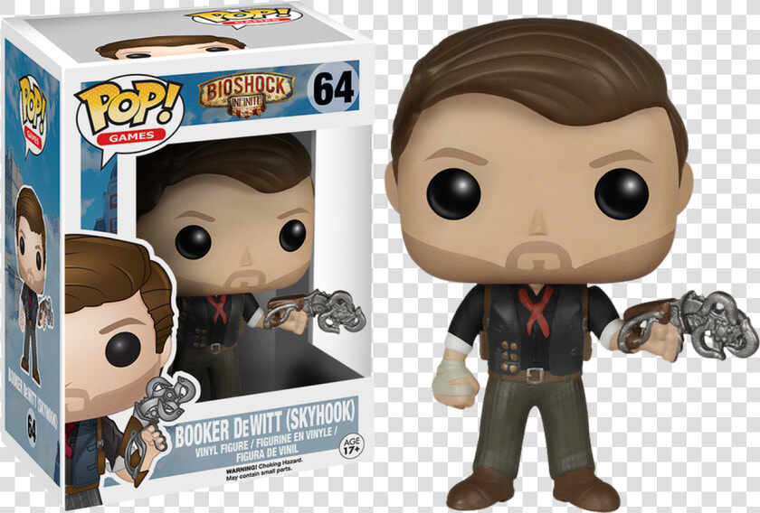 Booker Dewitt   Funko Pop Booker Dewitt  HD Png DownloadTransparent PNG