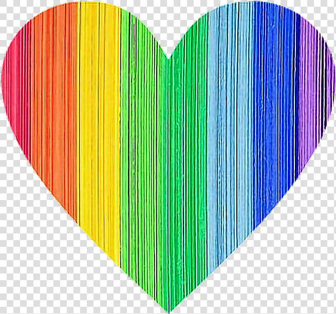 Stickers Color Colorfull Tumblr Arcoiris Corazones   Corazones De Colores Del Arcoiris  HD Png DownloadTransparent PNG