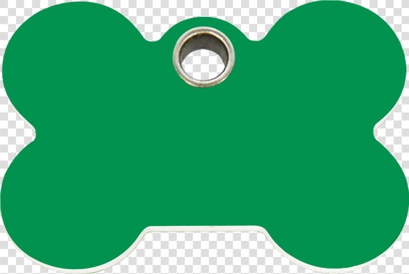 Bone Plastic Pet Tag   Dog Tag Clip Art Green  HD Png DownloadTransparent PNG