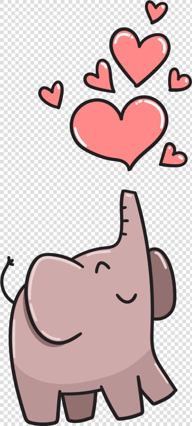  cute  love  fun  animals   Clipart Cute Love  HD Png DownloadTransparent PNG