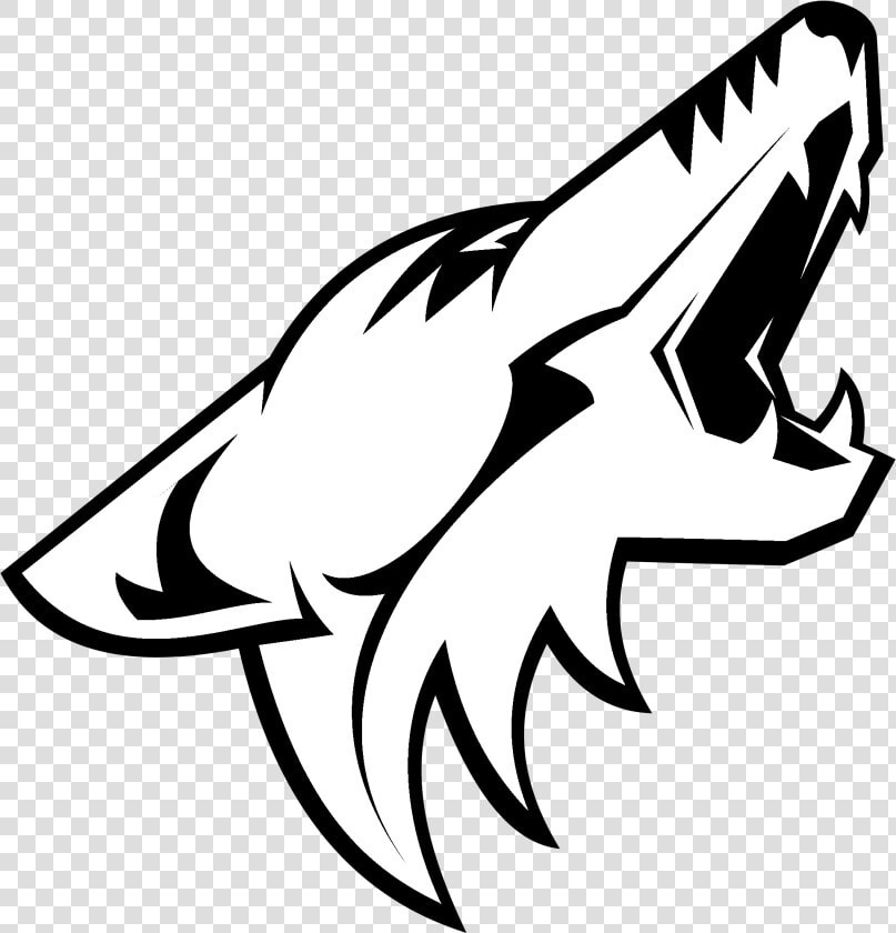 Arizona Coyotes Logo White  HD Png DownloadTransparent PNG