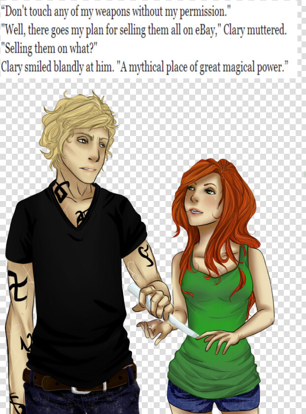 Clary City Of Bones Fanart  HD Png DownloadTransparent PNG