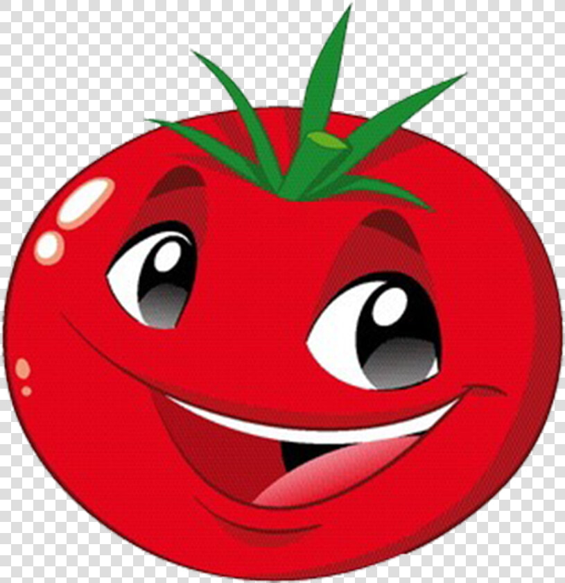 Tomatoes Clipart Fun   Frutas Y Verduras Animadas  HD Png DownloadTransparent PNG