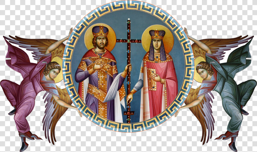 Picture   Icon Saints Constantine And Helen  HD Png DownloadTransparent PNG