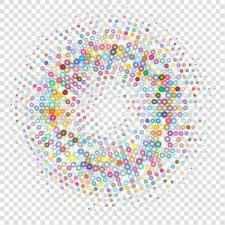 Prismatic Colorful Circle   Colorful Halftone Circle Png  Transparent PngTransparent PNG