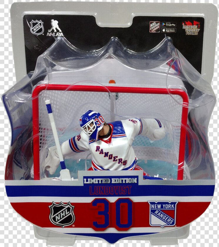 Henrik Lundqvist Goalie With Net   New York Rangers  HD Png DownloadTransparent PNG