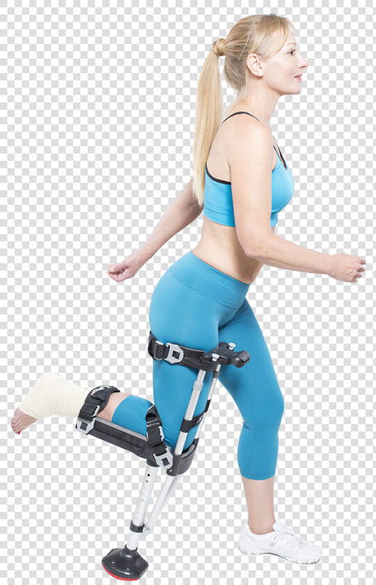 Crutches 0001   Костыль На Колено  HD Png DownloadTransparent PNG