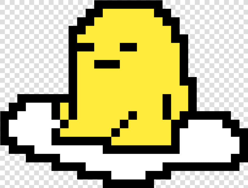 Gudetama Perler Beads   Png Download   8 Bit Gif Png  Transparent PngTransparent PNG