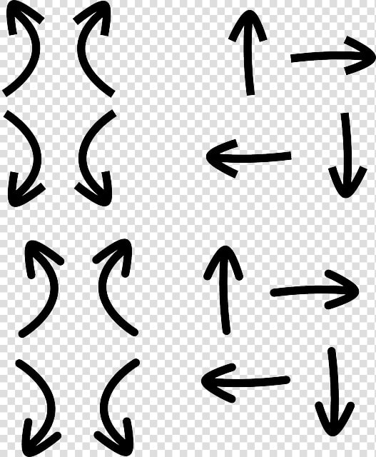 Up Down Left Right Arrow Free Vector   Set Of Arrows Png  Transparent PngTransparent PNG