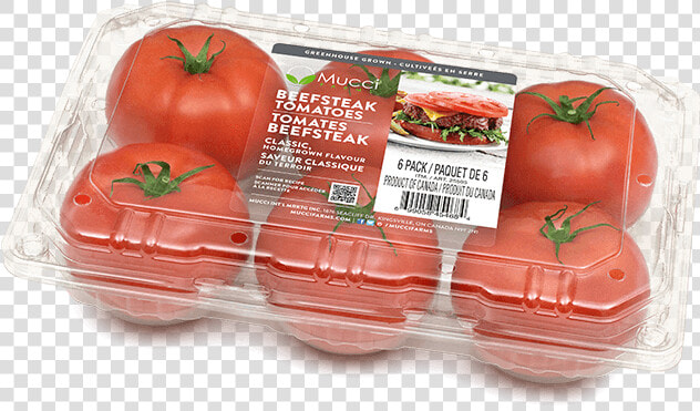 Beefsteak 6ct Clam New   Plum Tomato  HD Png DownloadTransparent PNG