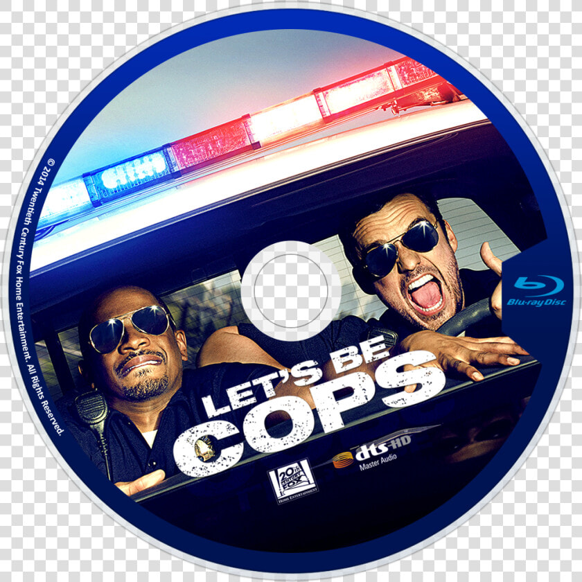 Let S Be Cops Bluray Disc Image   Let Be Cops Blu Ray Cover  HD Png DownloadTransparent PNG