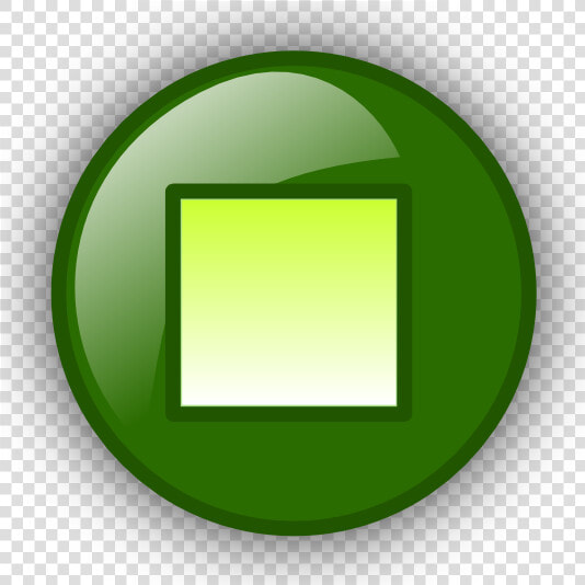 Stop Button Svg Clip Arts   Green Stop Button Png  Transparent PngTransparent PNG