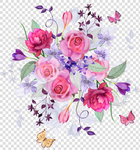 Fleurs Flores Flowers Bloemen   Красивый Фон Для Открытки  HD Png DownloadTransparent PNG