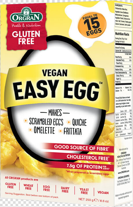 Easy Egg Orgran Sustituto Del Huevo   Vegan Easy Egg  HD Png DownloadTransparent PNG