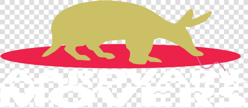 A aardvark Movers Inc Logo   Animal Figure  HD Png DownloadTransparent PNG