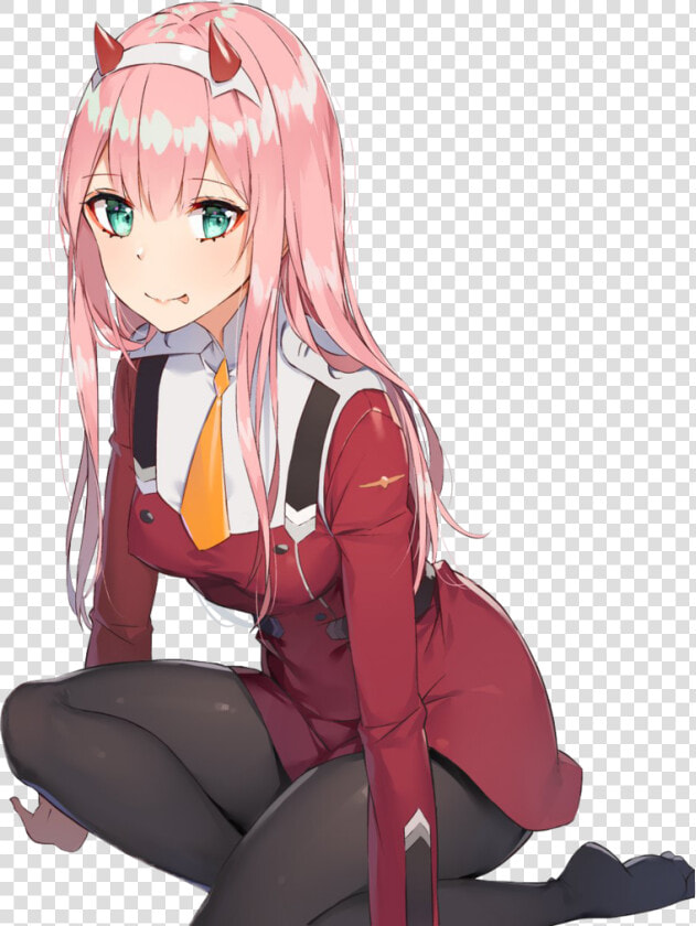  002  02  zerotwo  zerozerotwo  darling  darlinginthefranxx   Darling In The Franxx Render  HD Png DownloadTransparent PNG