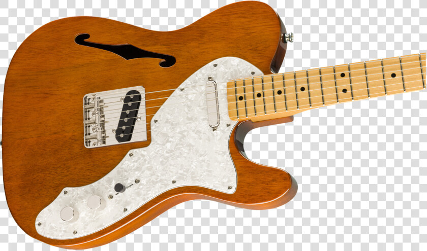 Squier Classic Vibe 60s Telecaster® Thinline  Maple   Britt Daniel Tele Thinline  HD Png DownloadTransparent PNG