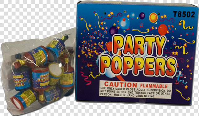 Party Poppers   Generic Brand Champagne Popper T8502  HD Png DownloadTransparent PNG