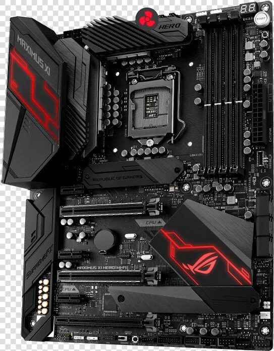 Asus Maximus Xi Hero Rgb  HD Png DownloadTransparent PNG