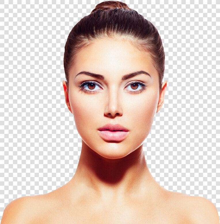 A Beautiful Female Model With Her Hair Pulled Back  HD Png DownloadTransparent PNG