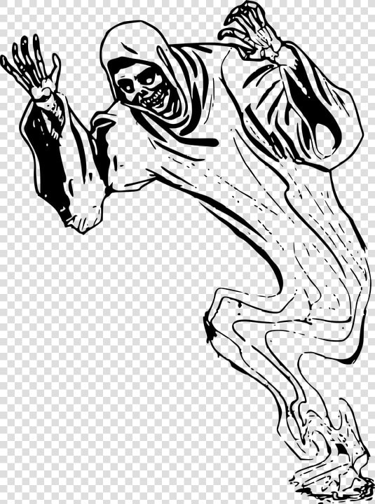 Death  Evil  Ghost  Halloween  Horror  Monster   Ghost Drawing Png  Transparent PngTransparent PNG